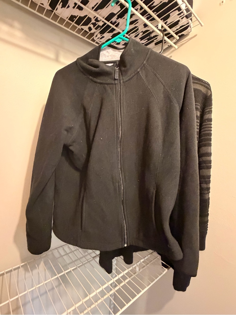 Women's Black Full-Zip Bomber Jacket